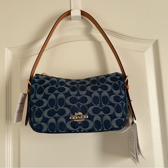 Coach Handbags - NEW Coach Kailey Denim Shoulder Bag